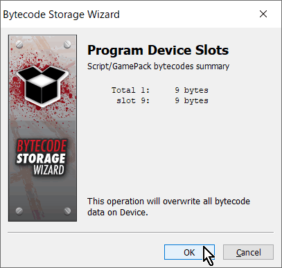ゲームコントローラー変換器「Titan One」を公式アプリ「Gtuner Pro」の「GPC Blocks機能」でカスタマイズ #05-3:ProgrammerタブでGPCファイルを「Titan One」の9番スロットに書き込む その3 ゲームコントローラー変換器「Titan One」を公式アプリ「Gtuner Pro」の「GPC Blocks機能」でカスタマイズ #05-3:ProgrammerタブでGPCファイルを「Titan One」の9番スロットに書き込む その3