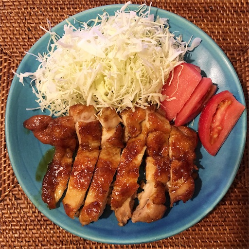 鶏もも肉の照り焼き わたしの献立日記