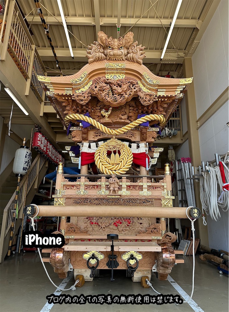 令和6年7/21(日)深井清水町だんじり入魂式 - uedablog danjiri Photos blog
