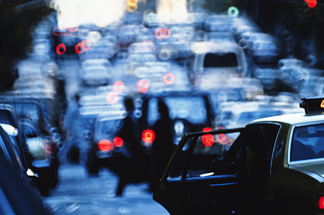 撮影「渋滞に巻き込まれる」