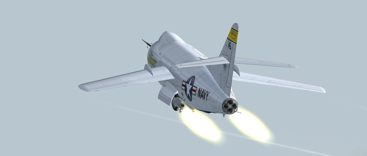 FSX Douglas D-558-2 Sky Rocket #003_v1 FSX Douglas D-558-2 Sky Rocket #003_v1