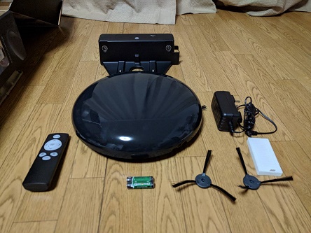 Wi-Fi対応 ロボットクリーナー ERC-283-BK ドン・キホーテのロボット