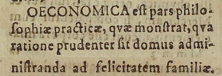 oeconomica