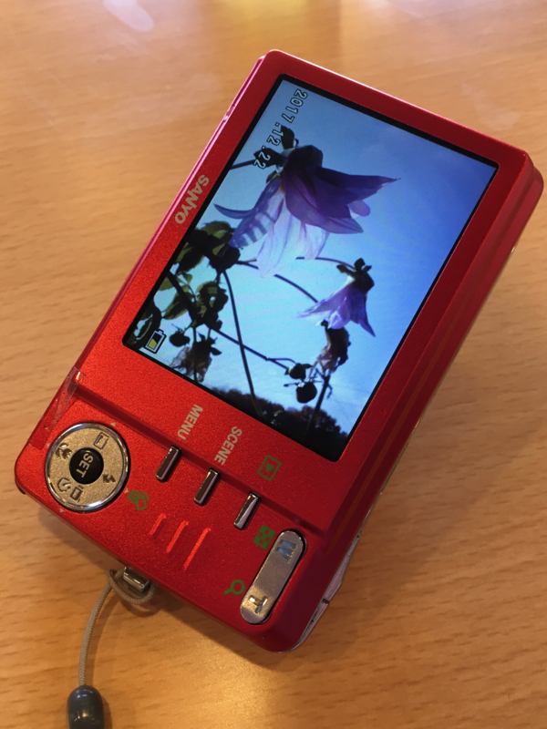 日記：あんときのデジカメ SANYO DSC-X1260 2010年製 「トイ