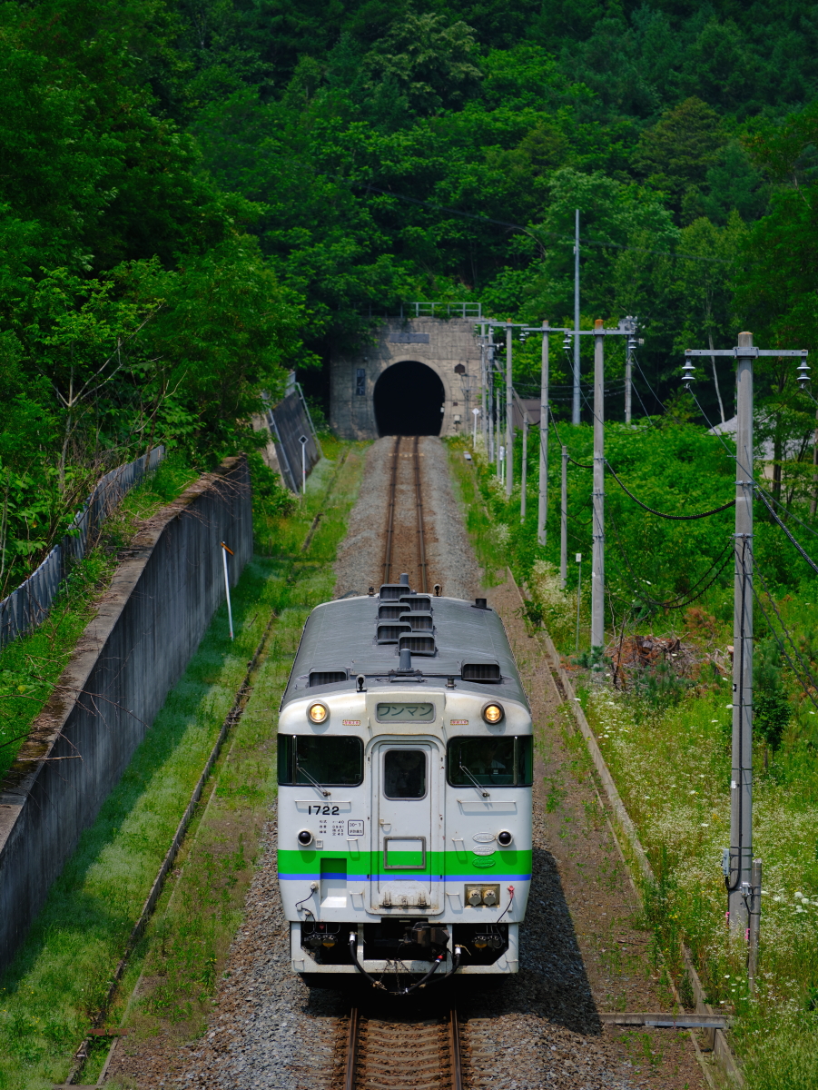 深緑の根室本線を走る、キハ40北海道色を撮る！ - 続 うっかり鉄の鉄道 