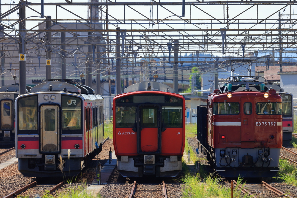 秋田 秋田常駐ホキ800廃車回送の日の秋田総合車両センター南秋田センター
