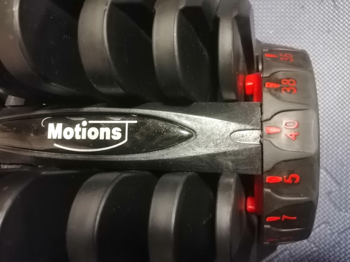 Motions 可変式ダンベル 40kg① Motions - 可変式ダンベル｜Yahoo