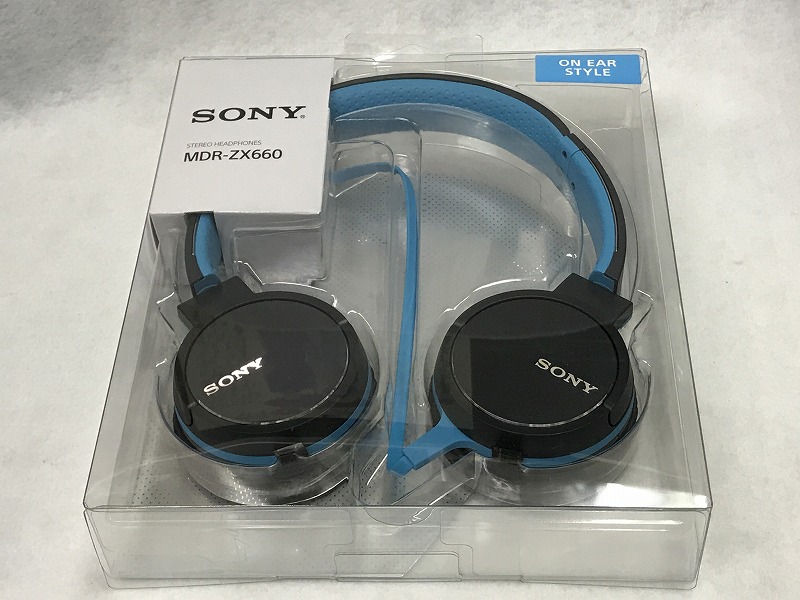 ソニーのヘッドホンを買ってみた！【SONY MDR-ZX660】 - 8090rock