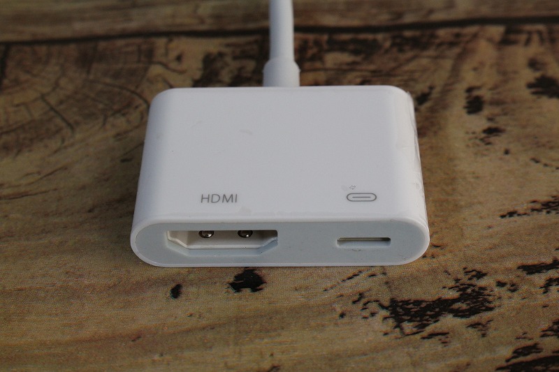 Lightning HDMI変換アダプターを買ってみた！ 8090rock