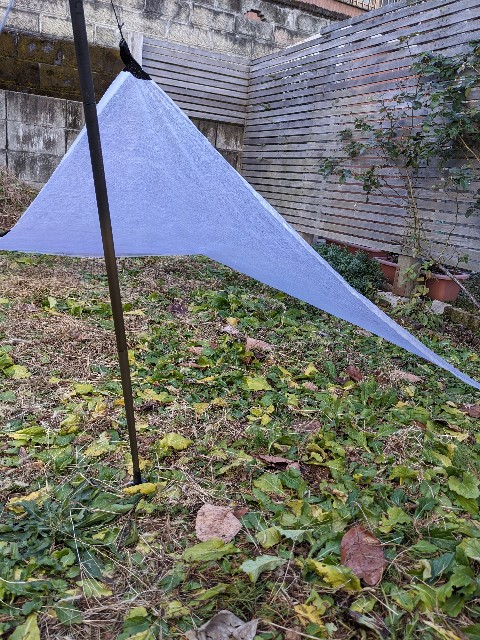 高速配送 世界最軽量のソロタープを作ってしまった - カモシカロングトレイル テント・タープ
