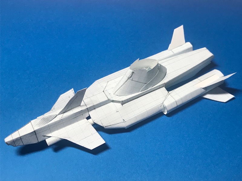 スカイダイバーをつくる 1 描いたり作ったりしたもの