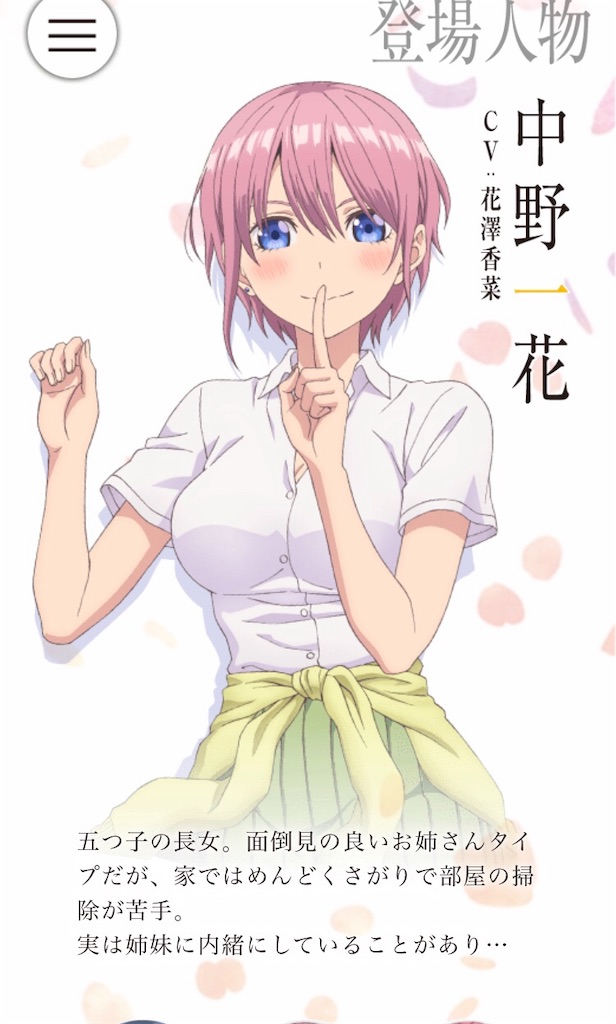 読んでないし見てないけど五等分の花嫁評価 なみだいありー