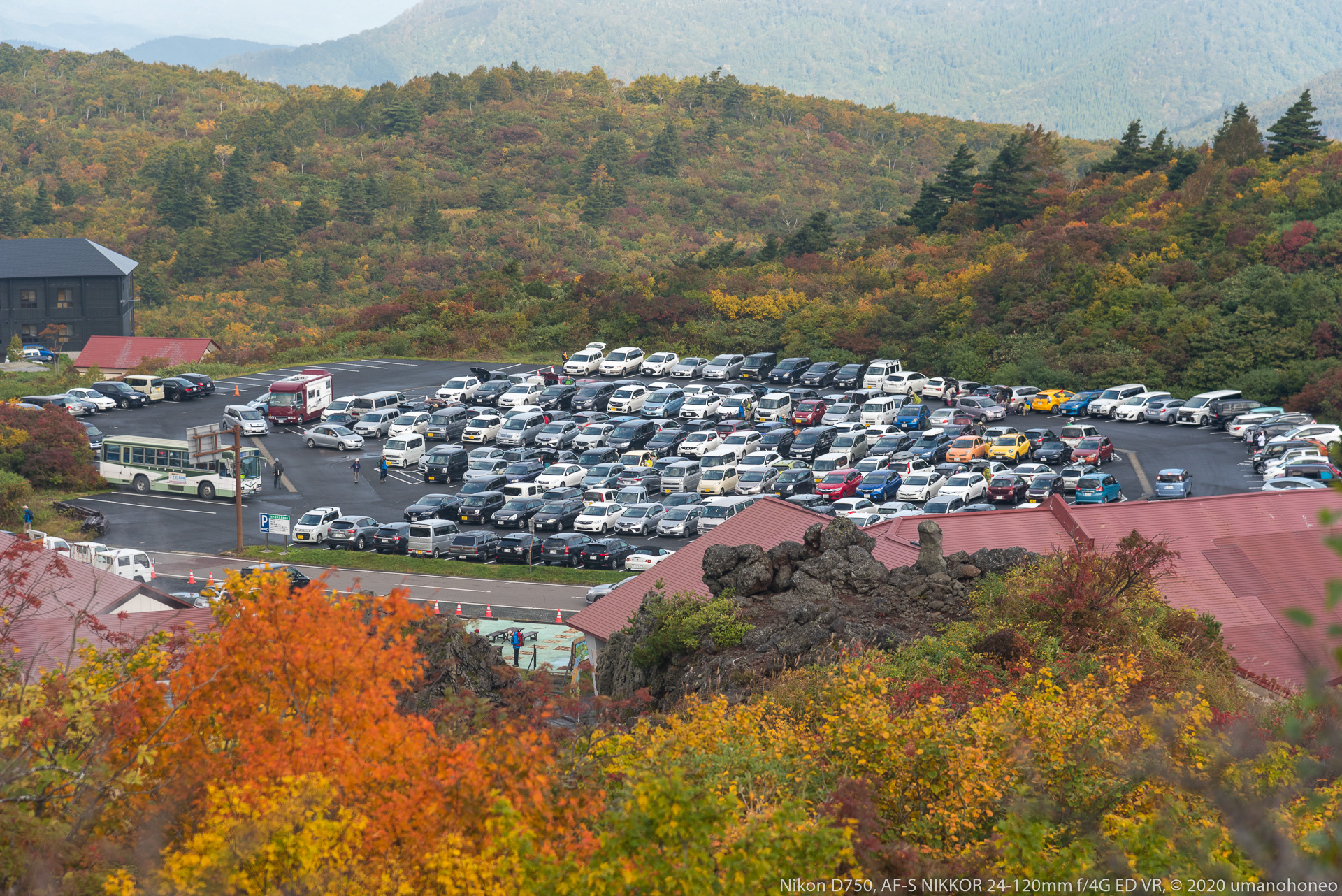 7:32 須川高原温泉駐車場