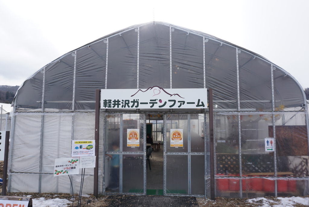 軽井沢でいちご狩りして来ました 軽井沢に子育て移住しました
