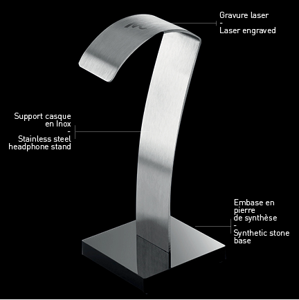 Focal ヘッドホンスタンド Focal Headphone Standを導入 － Elear,Utopia,Stelliaなどの