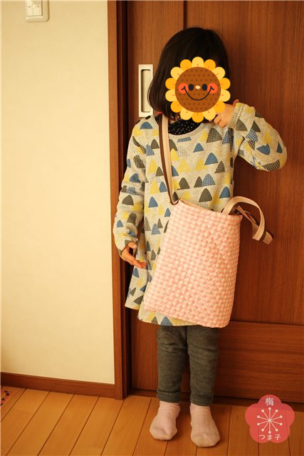 幼稚園グッズ】絵本袋、お着替え袋、上履き袋が完成！幼稚園