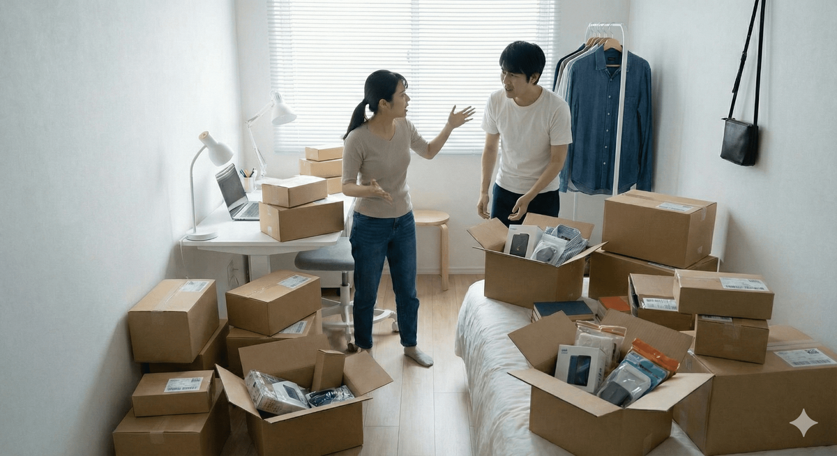 知らなきゃ損】せどりの在庫で自宅がパンク!? 売上ロスと家族の不満を 
