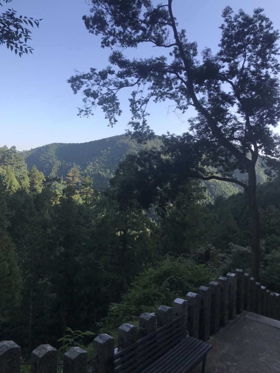 鞍馬寺からの景色