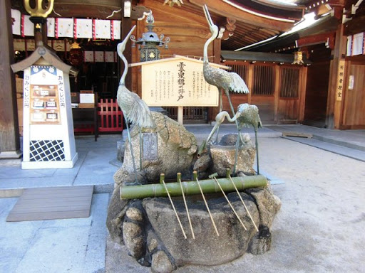 鶴の井戸（櫛田神社）