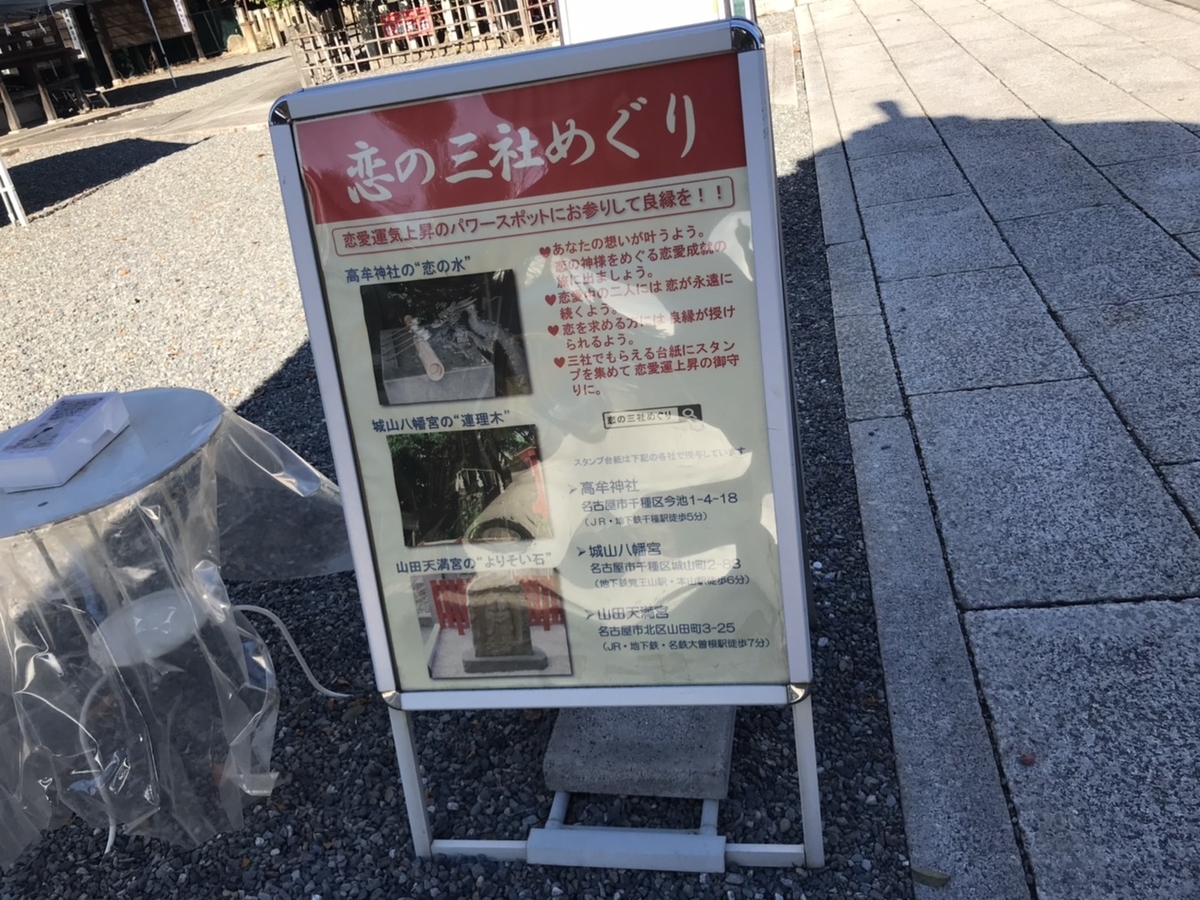 恋の三社めぐり