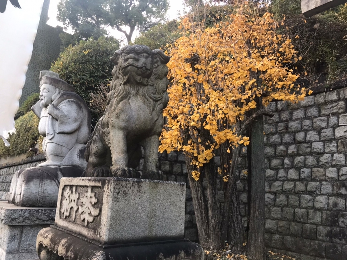 品川神社の狛犬