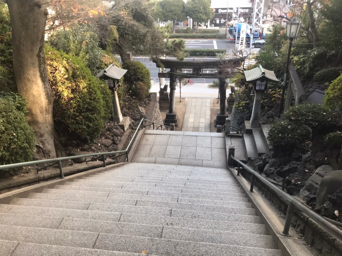 品川神社の鳥居