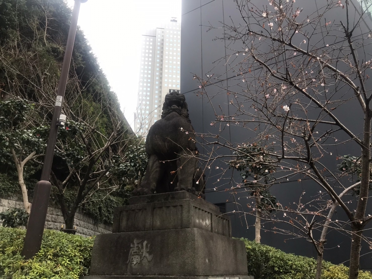 日枝神社の狛犬