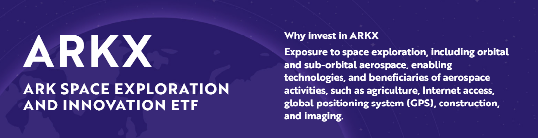 ARK Space Exploration & Inno【ARKX】