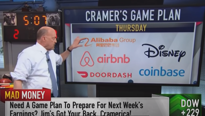 CNBCのマッドマネー（Cramaer's Game Plan）