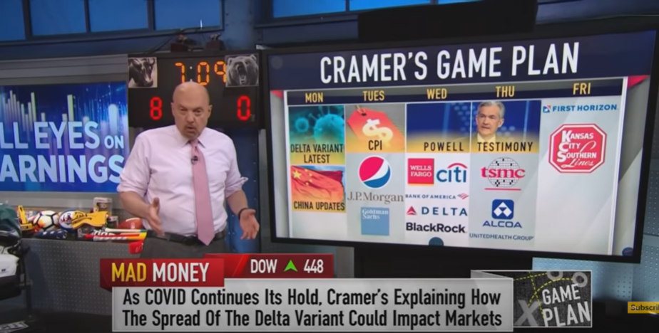 Cramer's game plan(7月12日月曜日~)