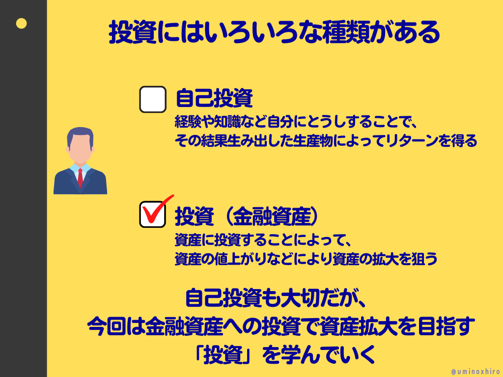 投資の種類