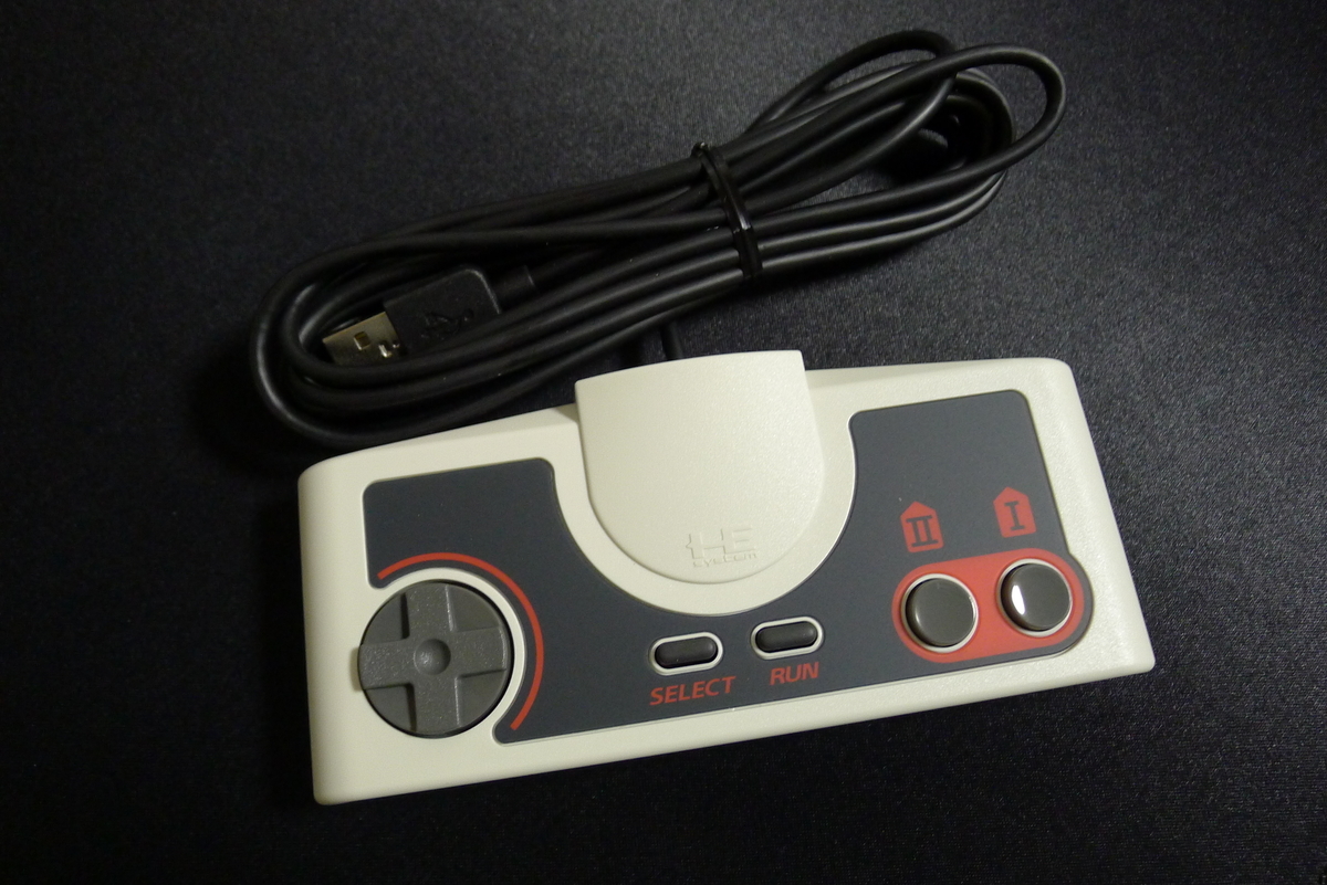 PCエンジンミニ 本体 コントローラーHDMIケーブル付き