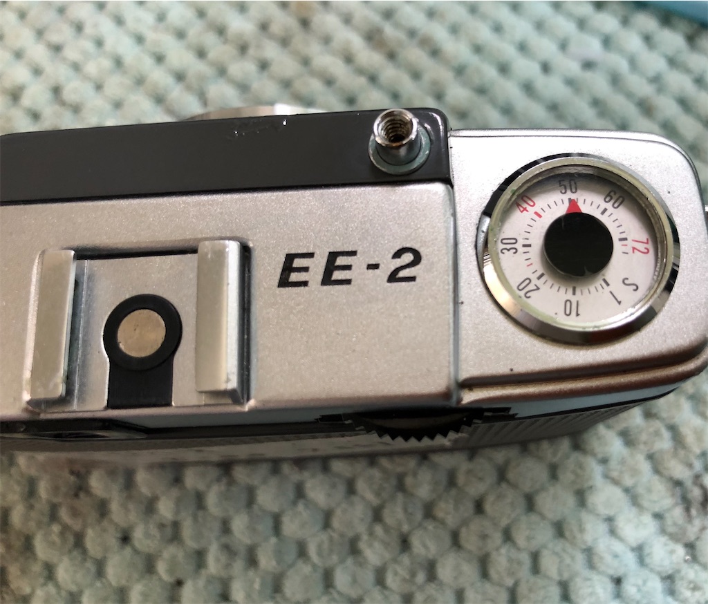 OLYMPUS PEN EE-2の薄れている刻印に色をいれてみた。【こだわって作業