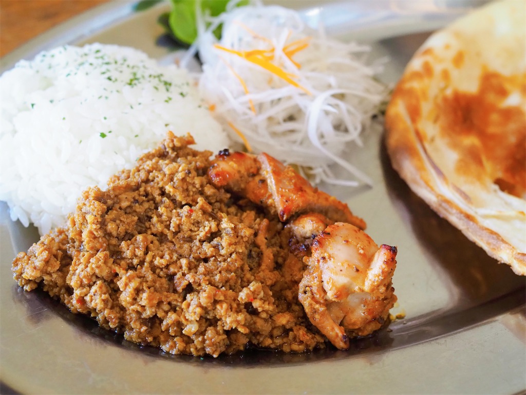 【厚沢部町】看板ヤギのいる美味しいカレー店で絶品ランチ/コーヒーとカレーの店 カンペシーノ 厚沢部町カンペシーノのカンペシーノプレート