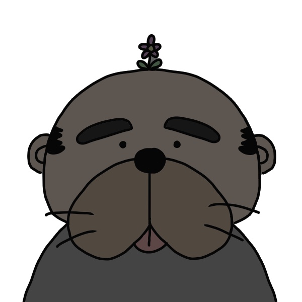 絵が下手な影おじさん