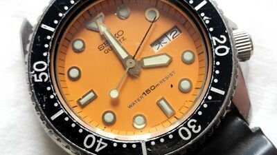 SEIKO DIVER」腕時計の裏蓋を開けて電池交換（SR1130は酸化銀、LR1130