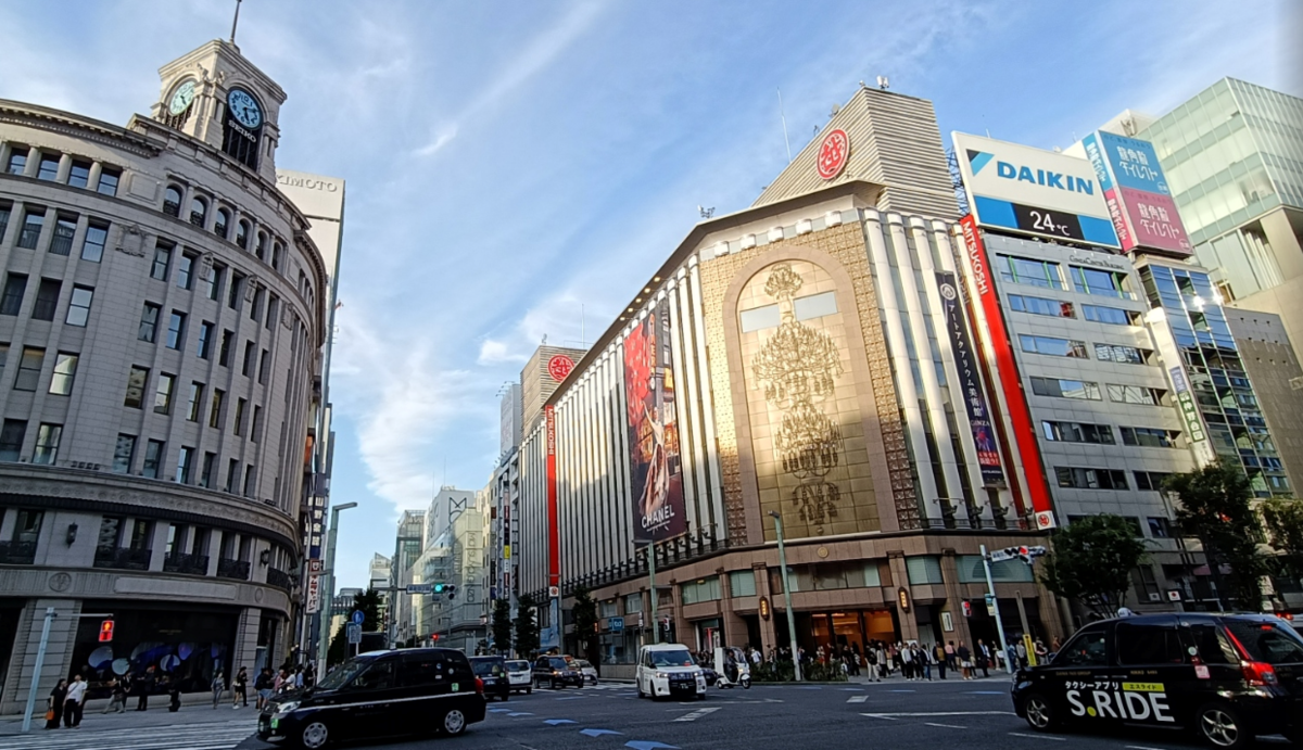 1960年代初頭、昭和の銀座を追憶する「銀座松屋」 - 還暦アウトドア 