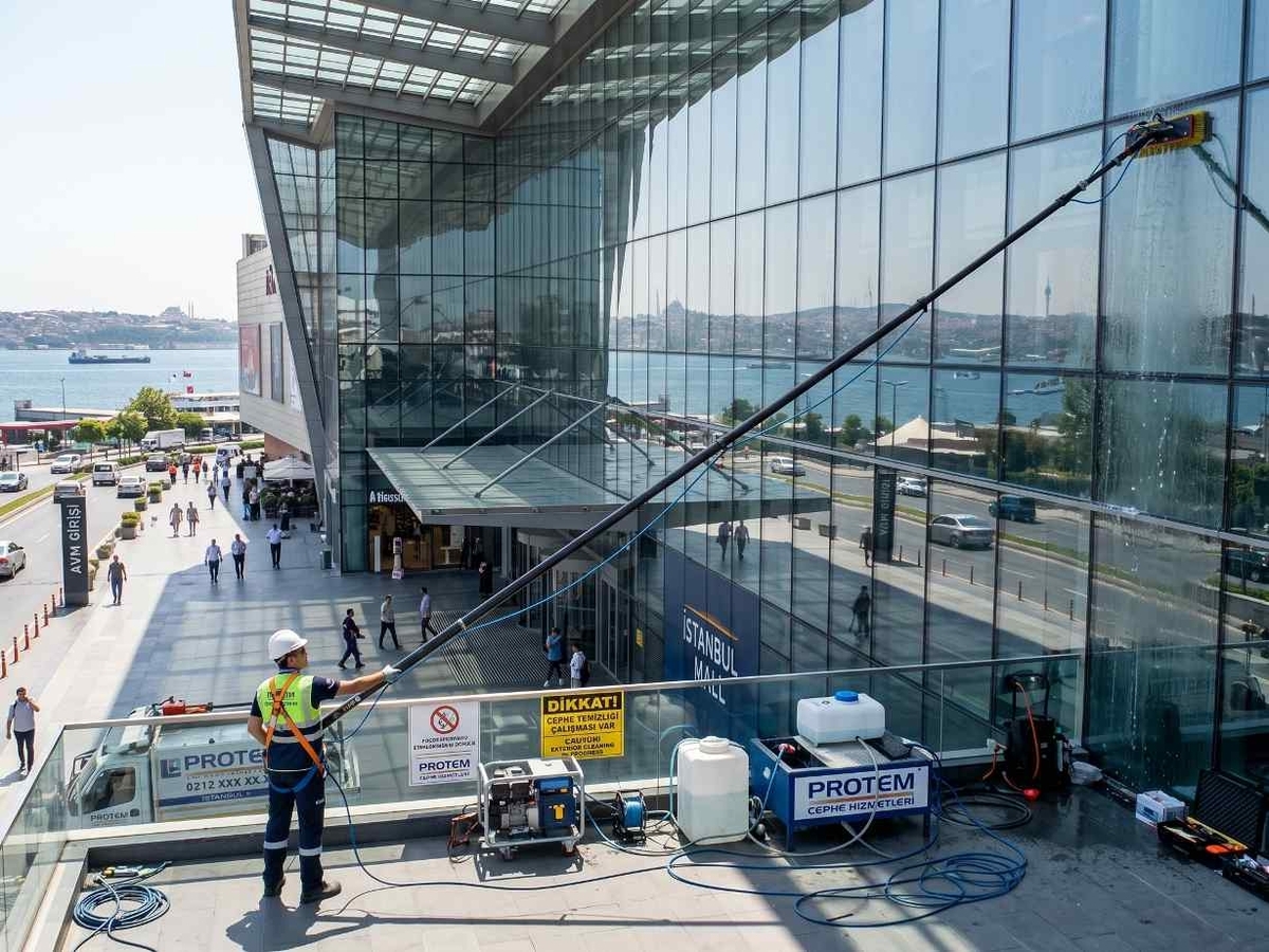 İstanbul'da dış cephe temizliği