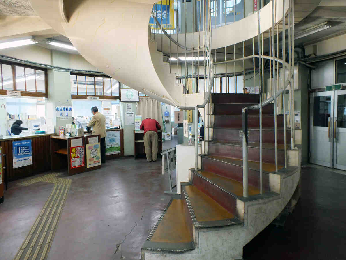 旧 田尻町役場 円形庁舎