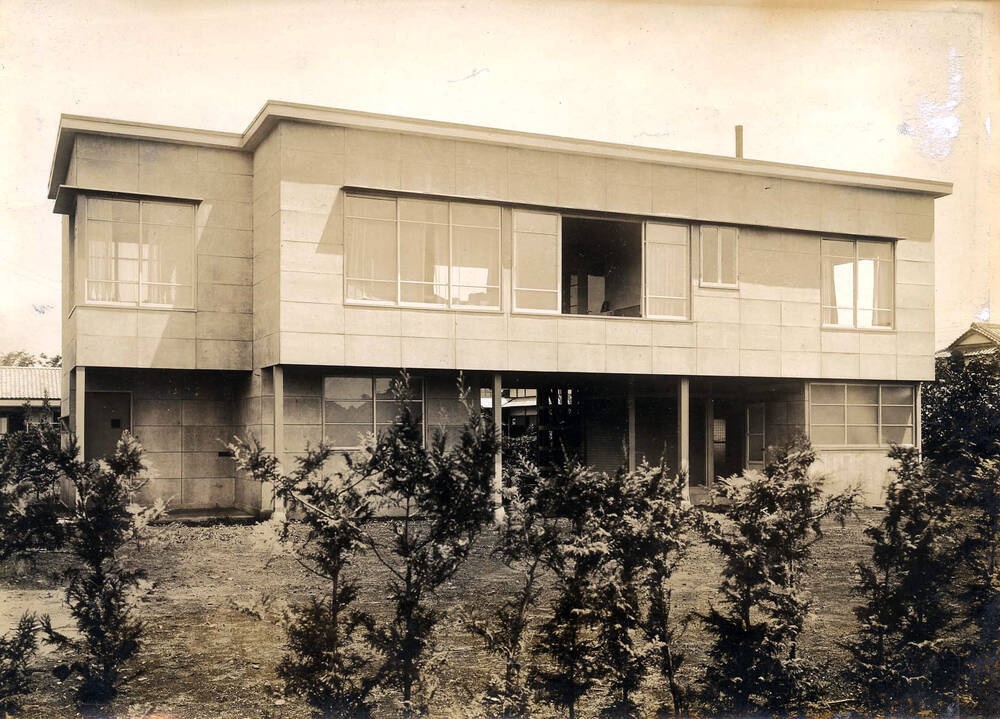 山越邦彦自邸「ドーモ・ディナミーカ」1933年（山越邦彦旧蔵資料）