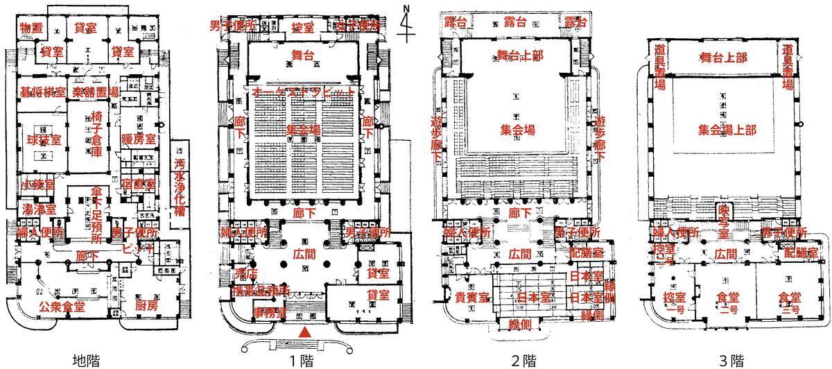 御影公会堂 嘉納治兵衛と清水栄二