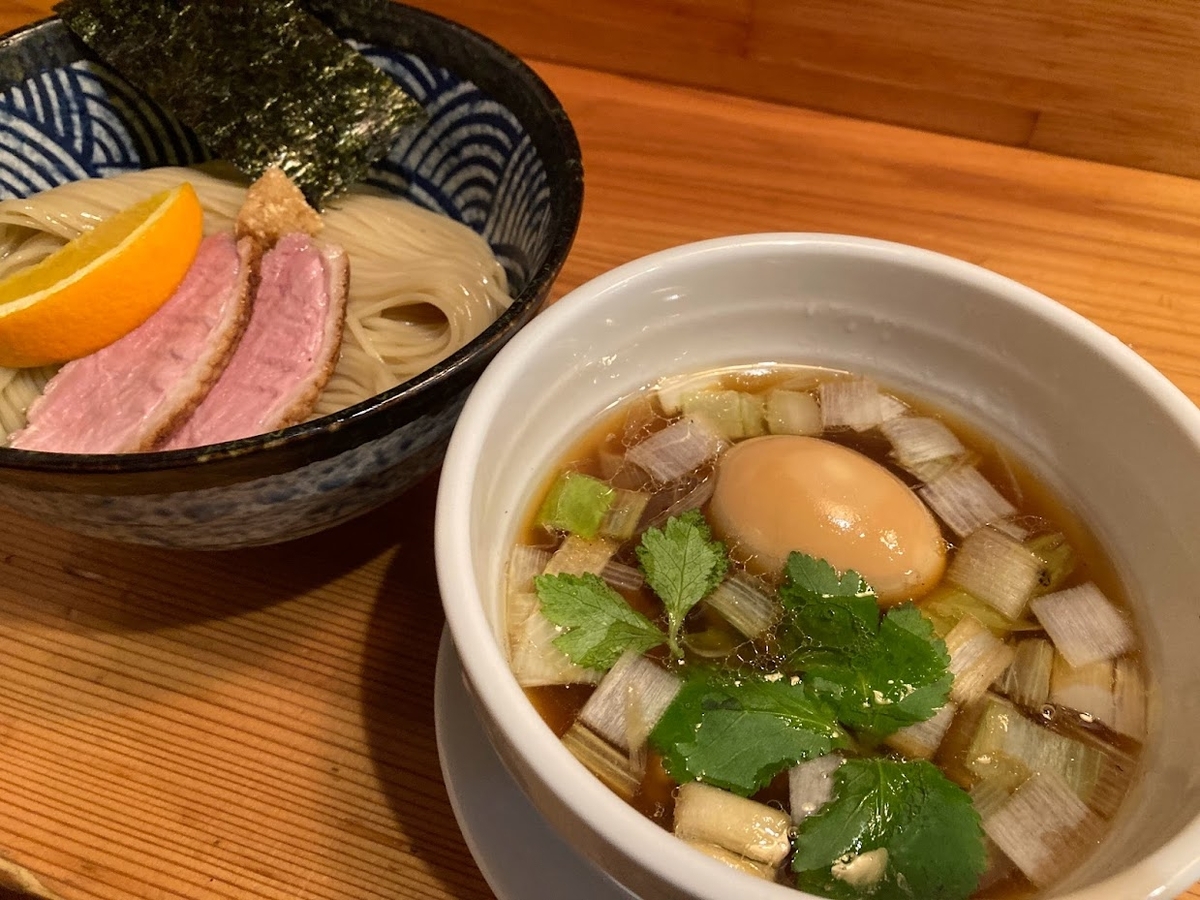 にしきの鴨出汁つけ麺