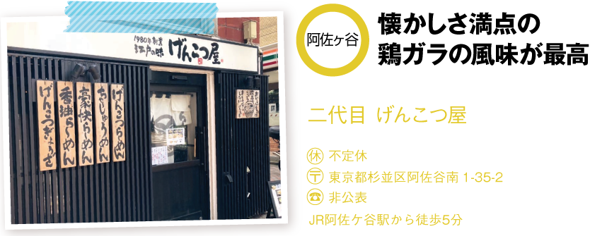 げんこつ屋の店舗情報