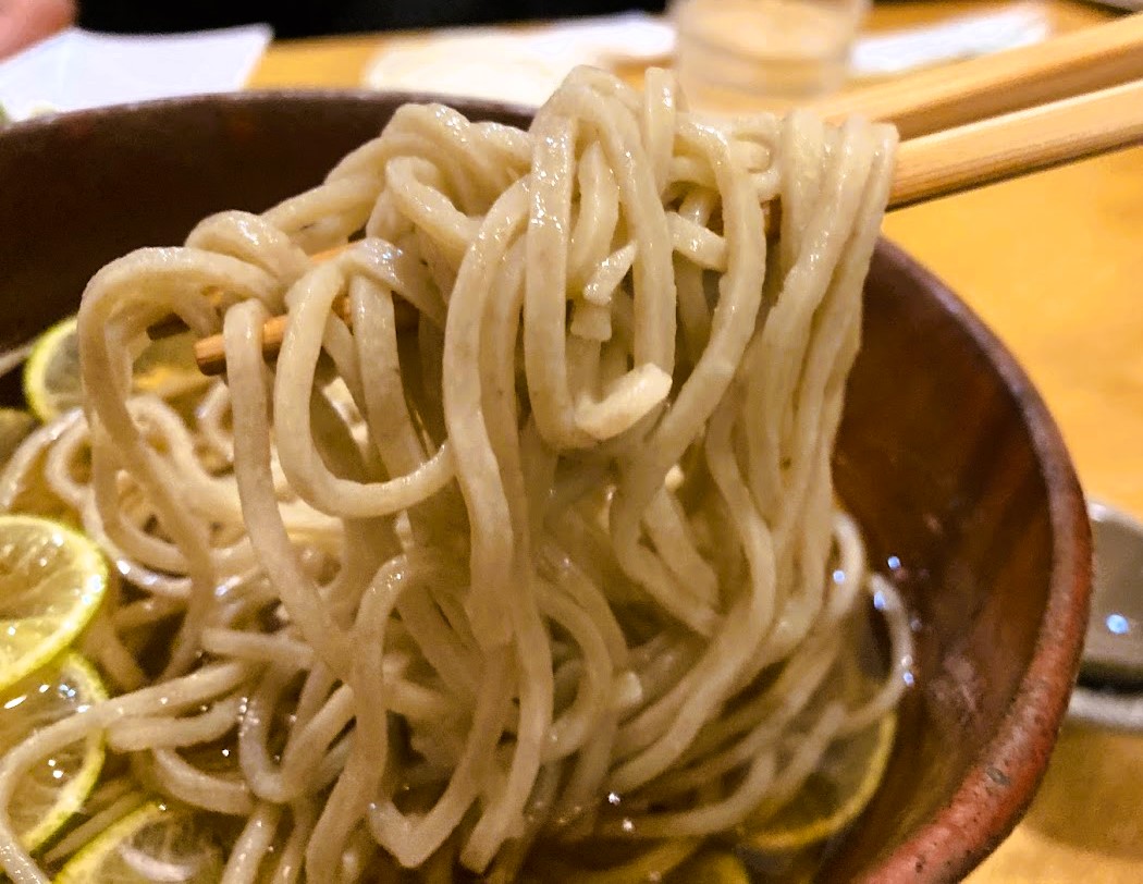 手切りの田舎そば