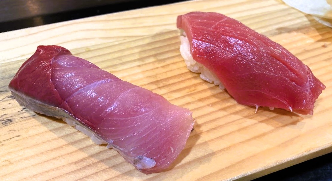 天然ブリと本マグロ赤身