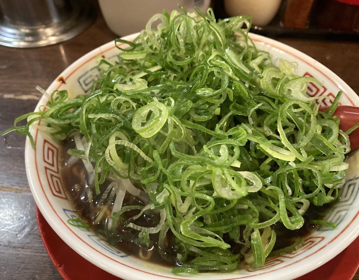 九条ネギをトッピング