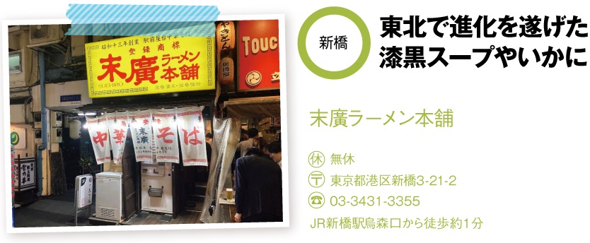 末廣ラーメン本舗の店舗情報