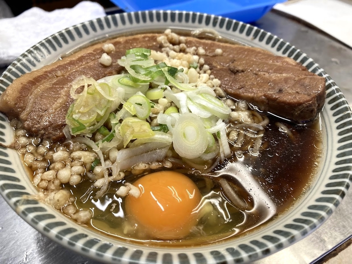 豊しまの厚肉天そば