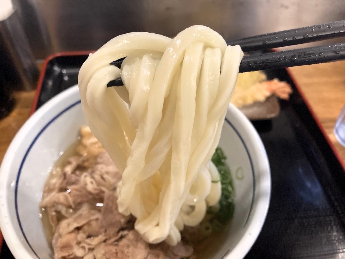 おにやんまのチュルチュルのうどん