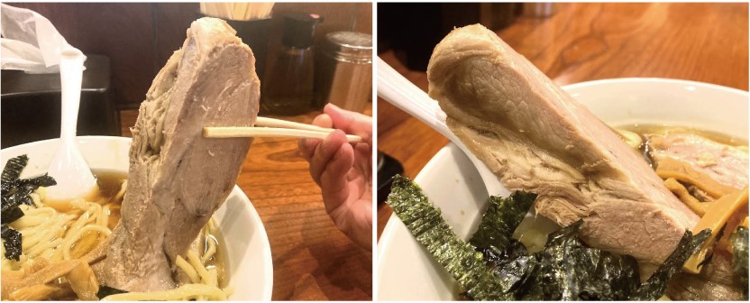 新宿「らぁめん 満来」のチャーシュー
